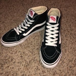 black high top vans